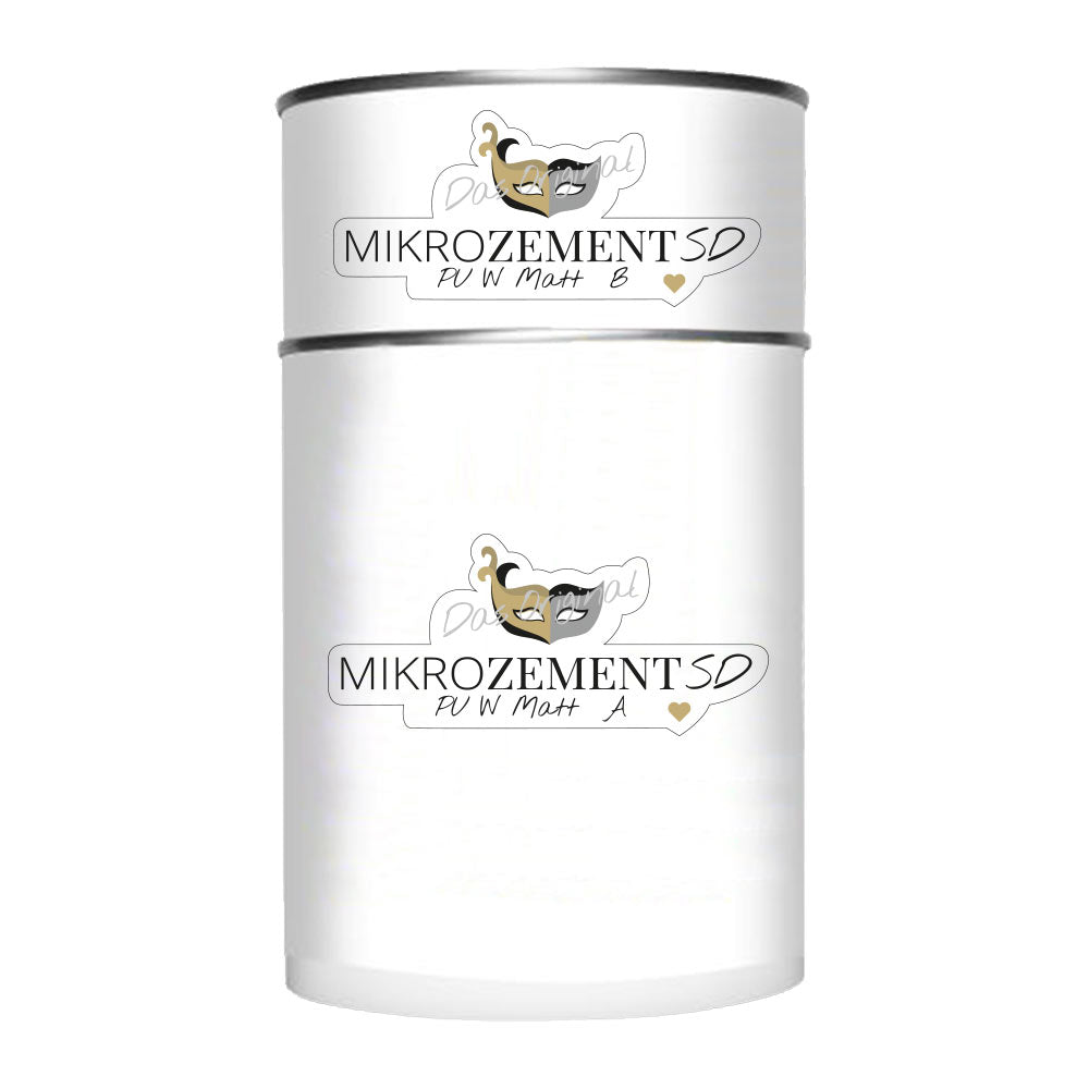 2K PU-Siegel matt auf Wasserbasis für 15m²